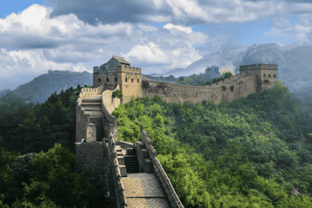 Great Wall Hiking (Easy Version)