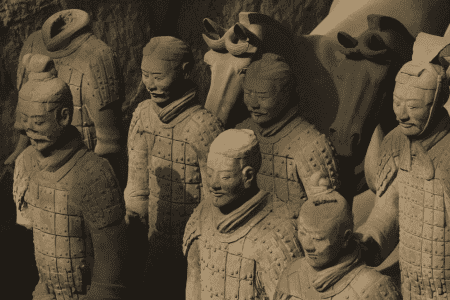Guerriers en terre cuite de Xi'an